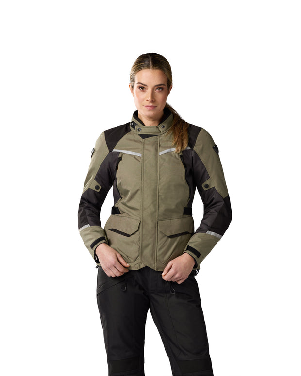 REV'IT! VOLTIAC 3 LADIES JACKET - GREEN-ANTHRACITE