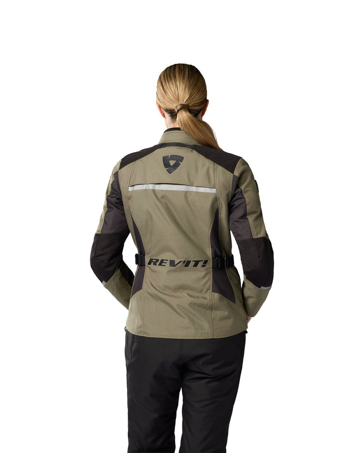 REV'IT! VOLTIAC 3 LADIES JACKET - GREEN-ANTHRACITE