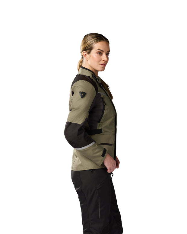 REV'IT! VOLTIAC 3 LADIES JACKET - GREEN-ANTHRACITE