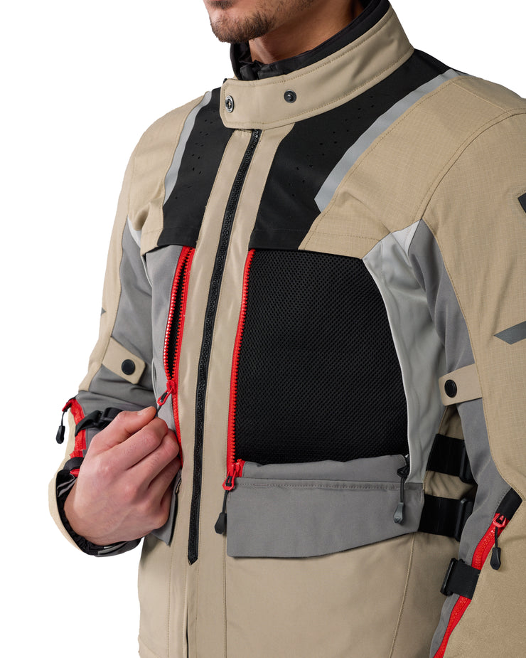 REV'IT! OFFTRACK 2 JACKET - SILVER-ANTHERACITE