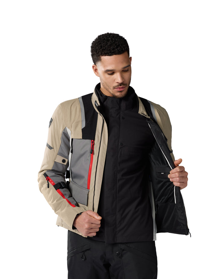 REV'IT! OFFTRACK 2 JACKET - SILVER-ANTHERACITE