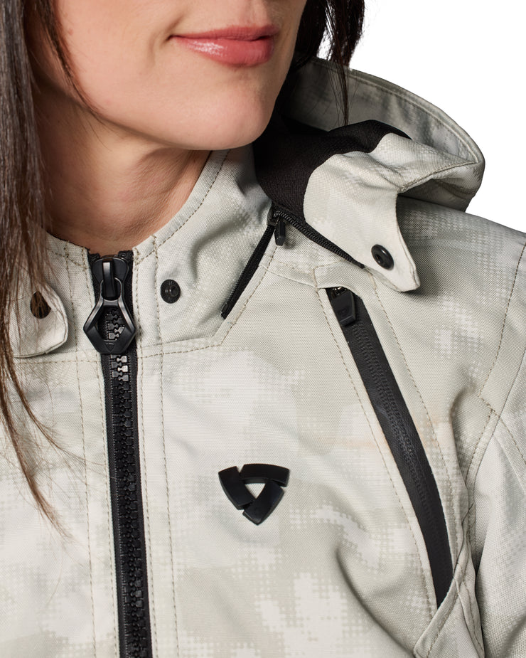 REV’IT! FLARE 3 LADIES JACKET - CAMO-DARK GREY