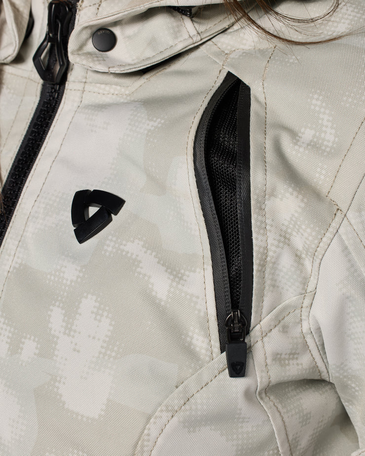 REV’IT! FLARE 3 LADIES JACKET - CAMO-DARK GREY