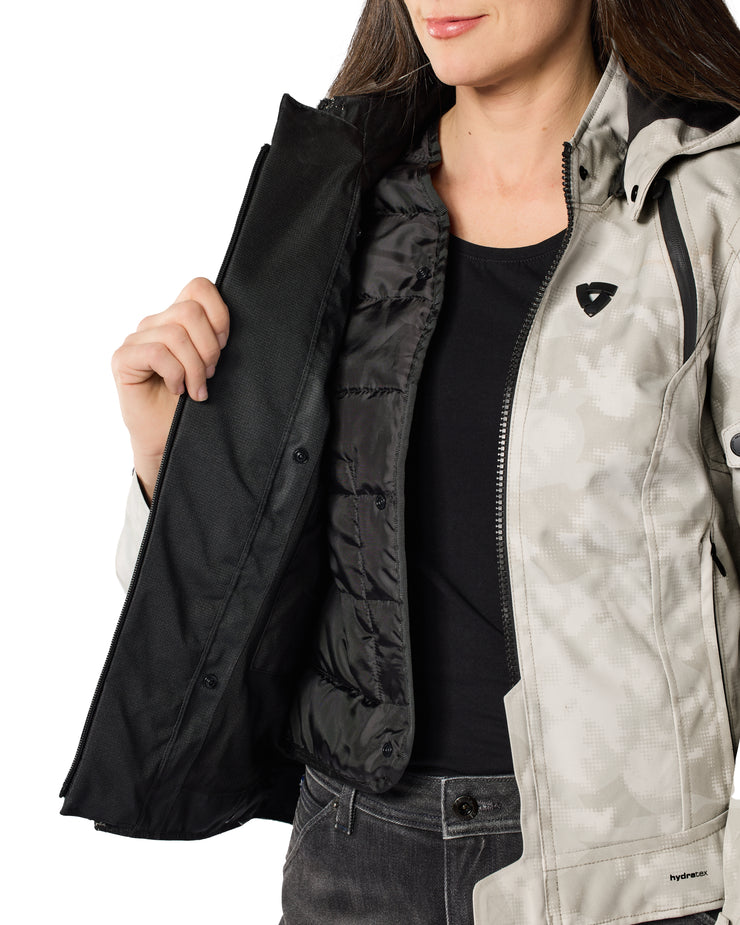 REV’IT! FLARE 3 LADIES JACKET - CAMO-DARK GREY