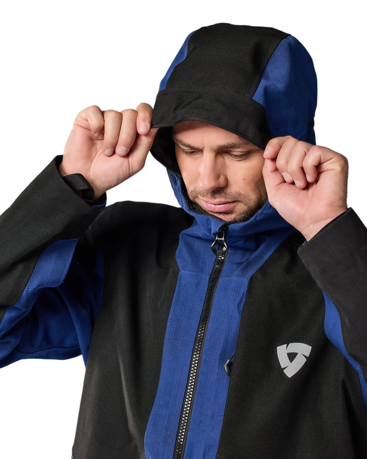 REV'IT! TECTONIC H20 JACKET - BLACK-BROWN
