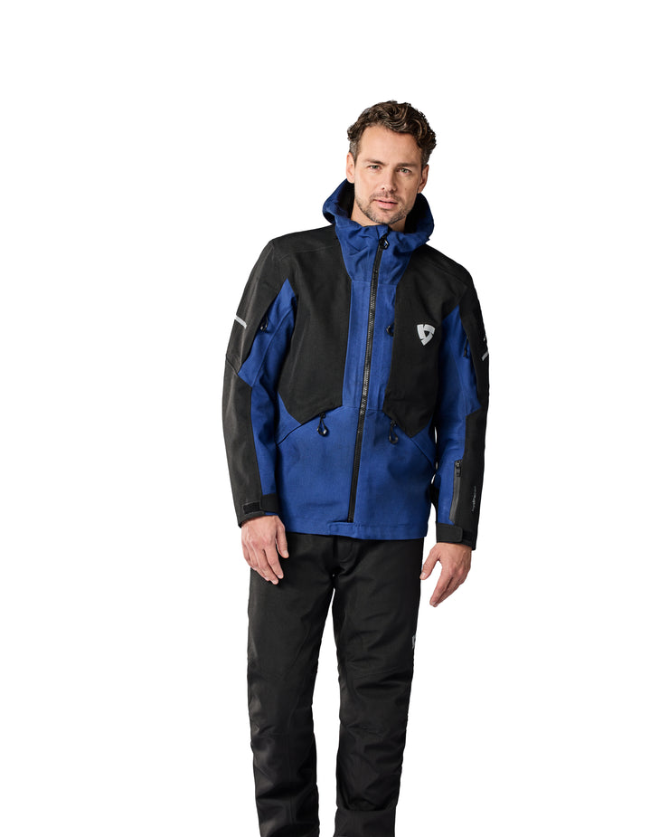 REV'IT! TECTONIC H20 JACKET - BLACK-BROWN