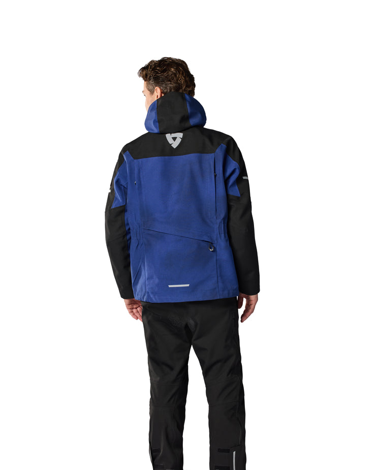 REV'IT! TECTONIC H20 JACKET - BLACK-BROWN