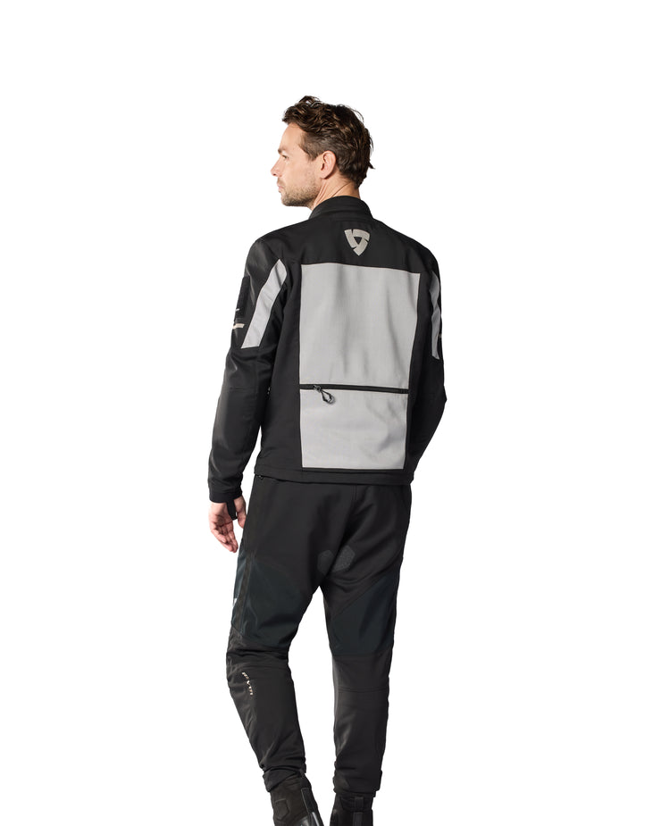 REV'IT! TECTONIC H20 JACKET - BLACK-BROWN