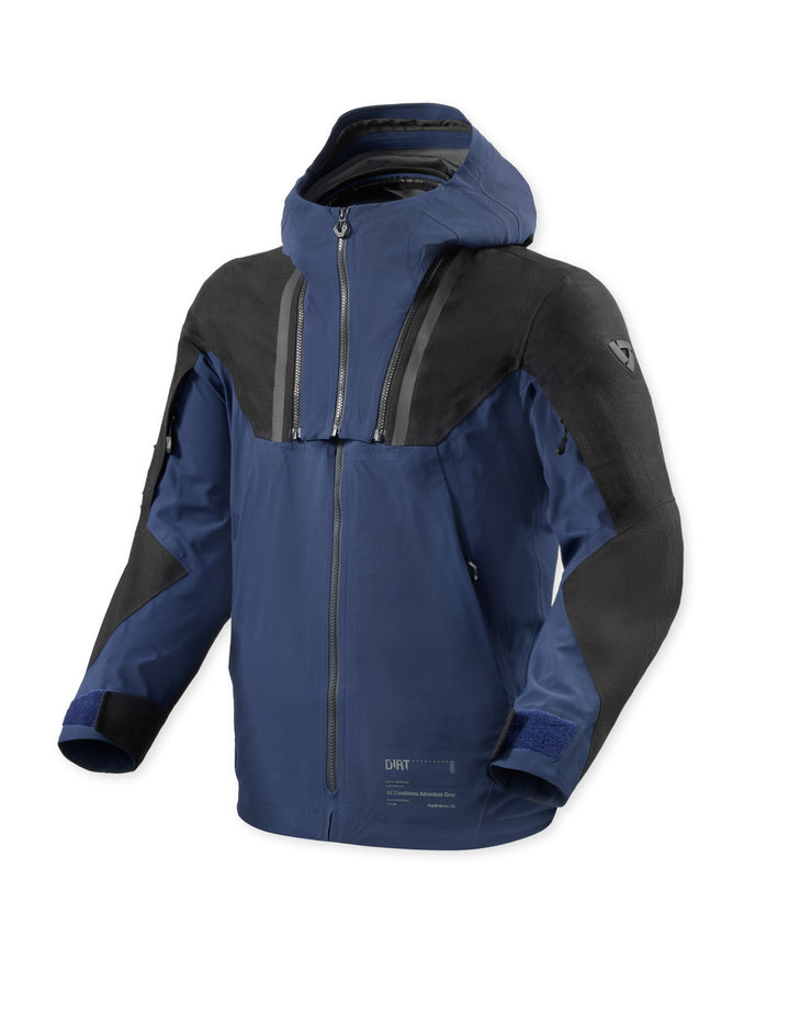 REV'IT! COMPONENT H2O JACKET BLACK-DARK BLUE – Strath Moto