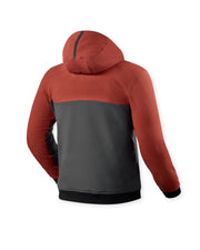 REV'IT! PARABOLICA 2 HOODIE - BURGUNDY RED-GREY