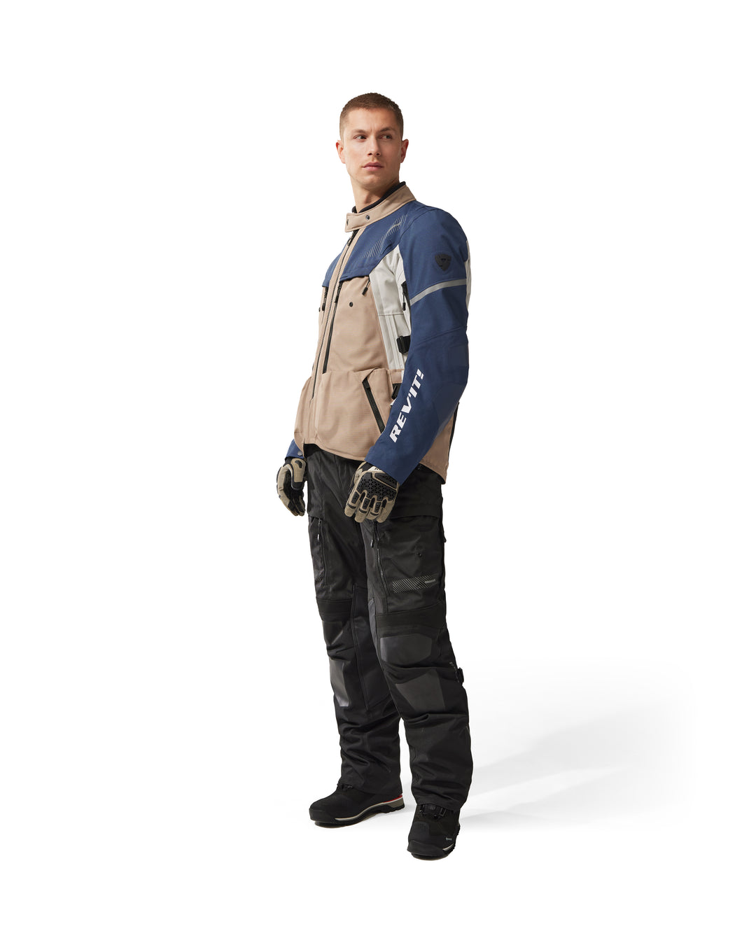 REV'IT! SAND 5 H20 JACKET - BLACK-ANTHRACITE – Strath Moto