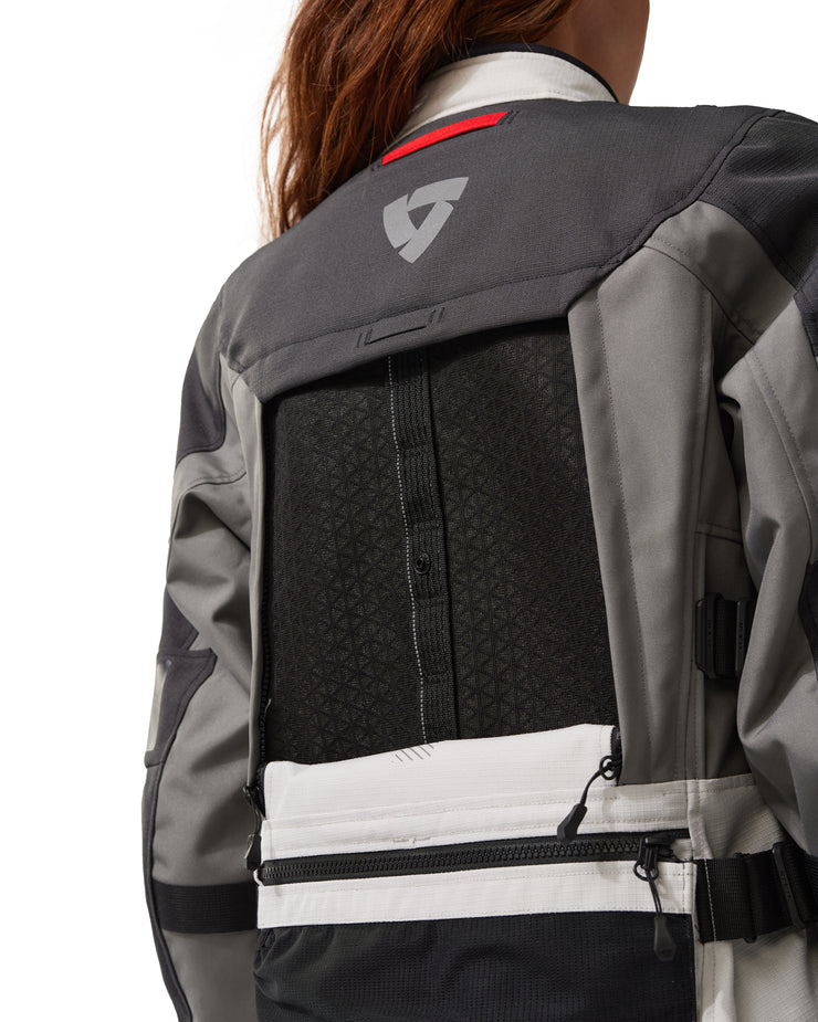 REV'IT! SAND 5 H20 LADIES JACKET - SILVER-ANTHRACITE