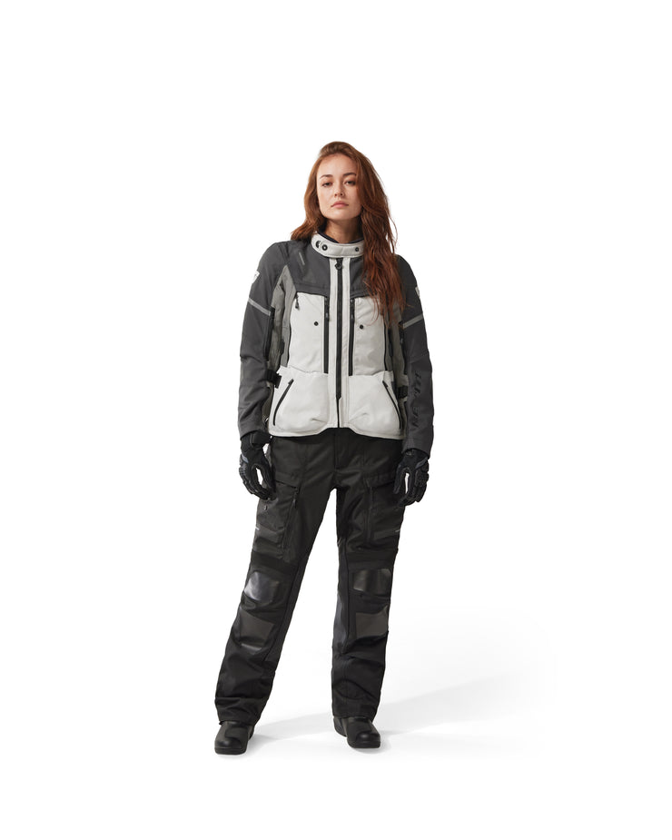 REV'IT! SAND 5 H20 LADIES JACKET - SILVER-ANTHRACITE