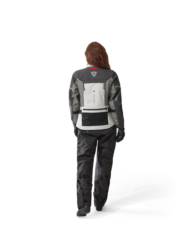 REV'IT! SAND 5 H20 LADIES JACKET - SILVER-ANTHRACITE