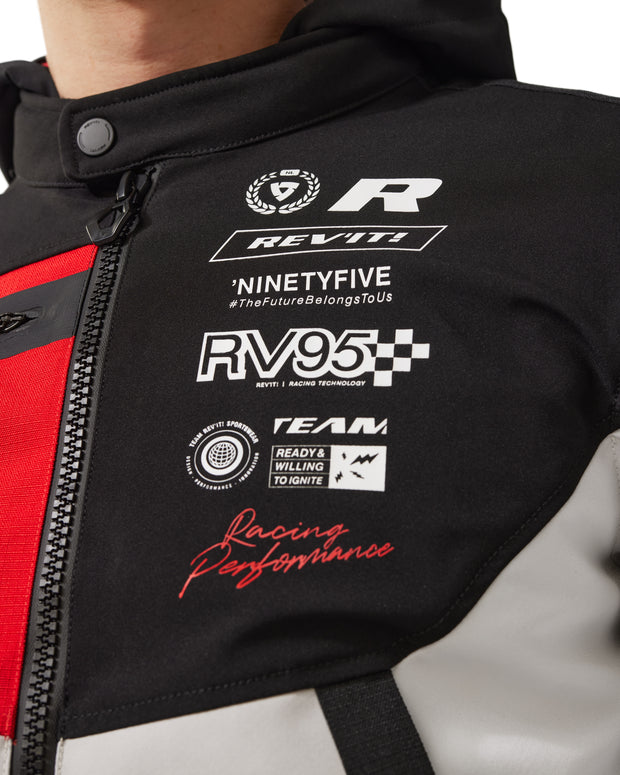 REV'IT! HASTE H20 JACKET - BLACK-BLUE
