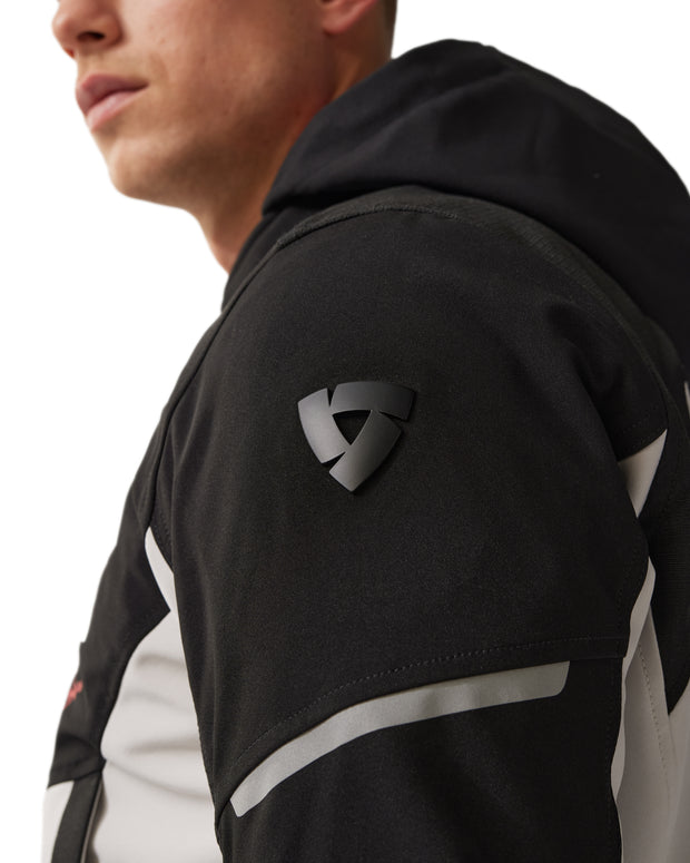 REV'IT! HASTE H20 JACKET - BLACK-BLUE