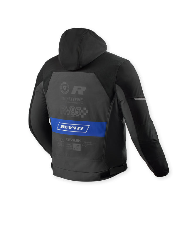 REV'IT! HASTE H20 JACKET - BLACK-BLUE