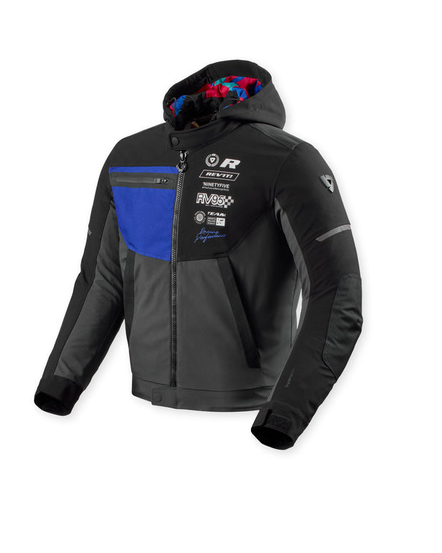 REV'IT! HASTE H20 JACKET - BLACK-BLUE