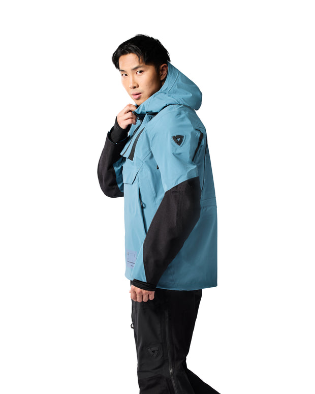 REV'IT! BLACKWATER 3 H2O JACKET - OCHER YELLOW-BLUE