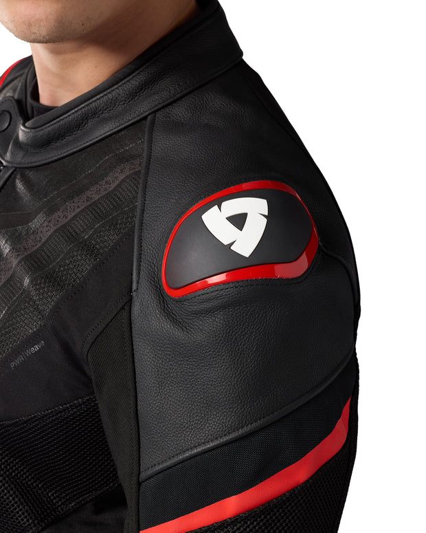 REV'IT! MANTIS 3 H2O JACKET - BLACK-RED
