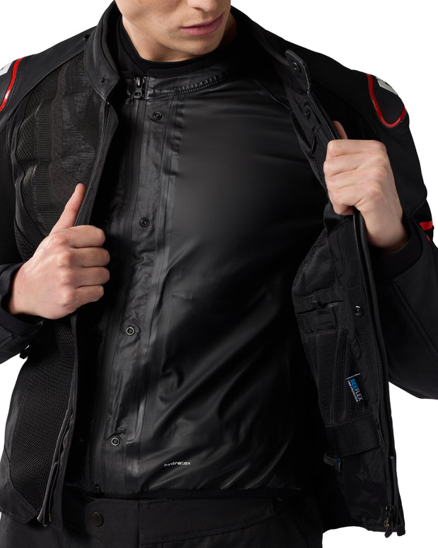 REV'IT! MANTIS 3 H2O JACKET - BLACK-RED
