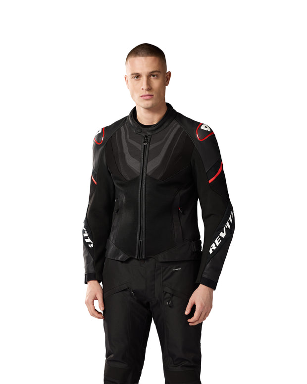 REV'IT! MANTIS 3 H2O JACKET - BLACK-RED