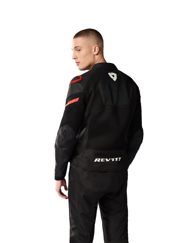 REV'IT! MANTIS 3 H2O JACKET - BLACK-RED