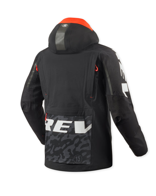 REV'IT! VISION H2O JACKET - BLACK-RED