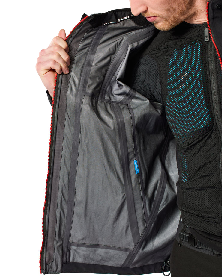 REV'IT! VISION H2O JACKET - BLACK-RED