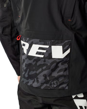 REV'IT! VISION H2O JACKET - BLACK-RED