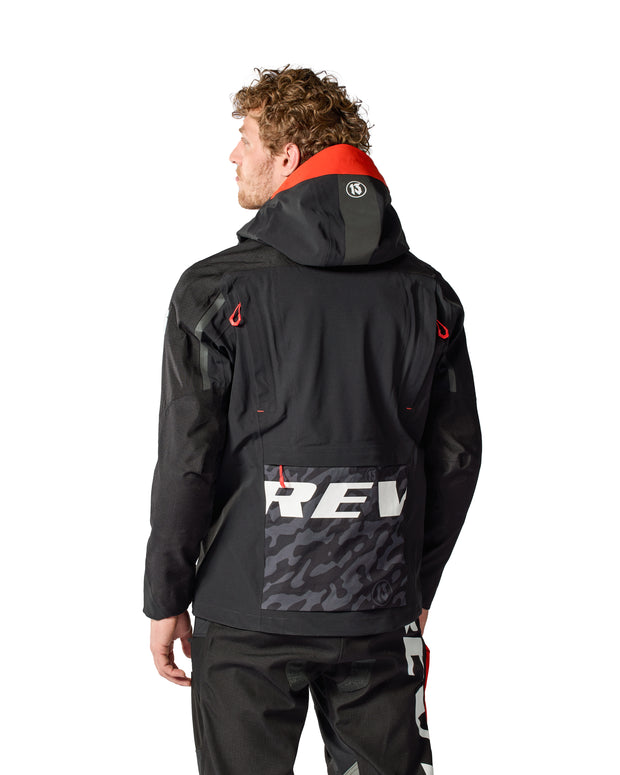 REV'IT! VISION H2O JACKET - BLACK-RED
