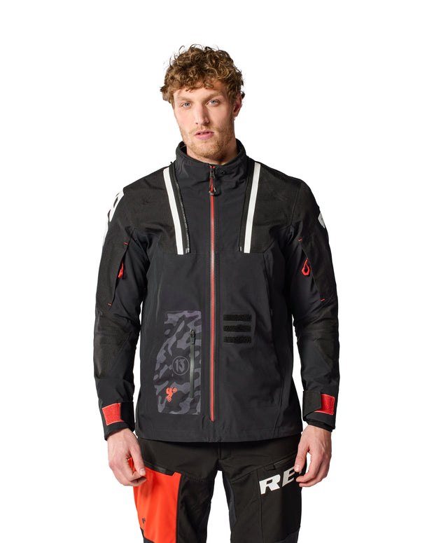 REV'IT! VISION H2O JACKET - BLACK-RED