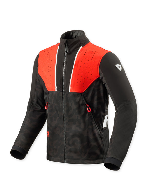 REV'IT! AFRICA JACKET - BLACK-RED