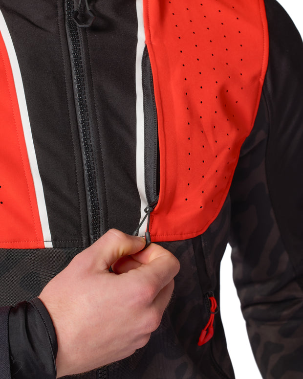REV'IT! AFRICA JACKET - BLACK-RED