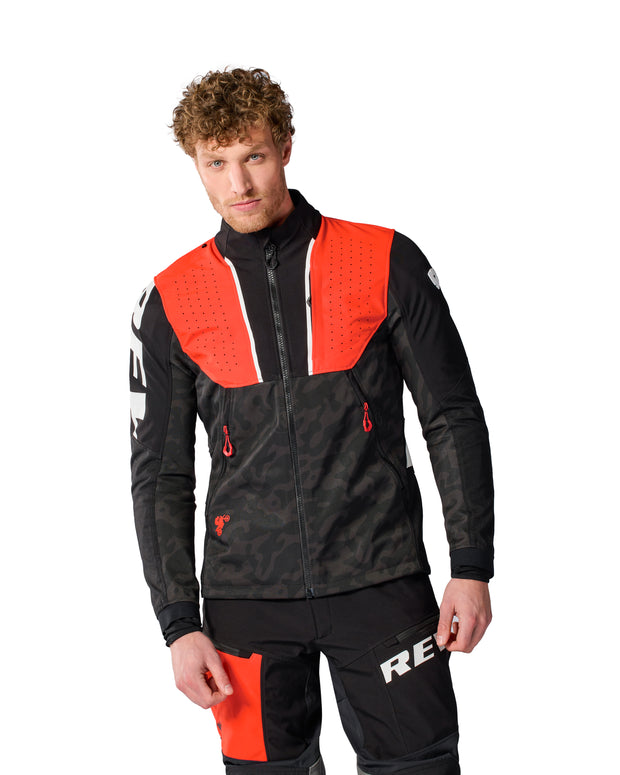 REV'IT! AFRICA JACKET - BLACK-RED