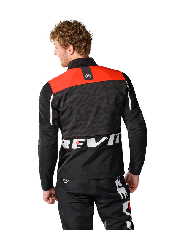 REV'IT! AFRICA JACKET - BLACK-RED