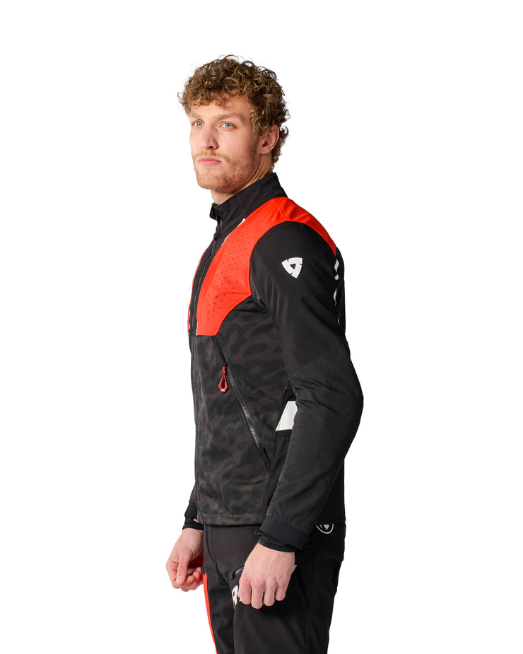 REV'IT! AFRICA JACKET - BLACK-RED
