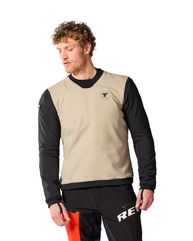 REV'IT! TRAZADA SWEATER - SAND-BLACK