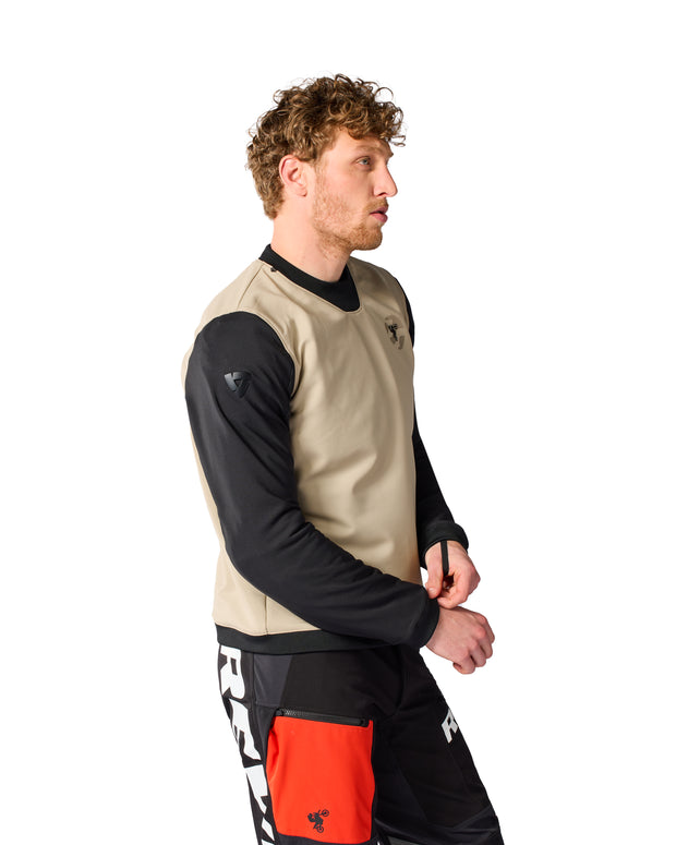 REV'IT! TRAZADA SWEATER - SAND-BLACK
