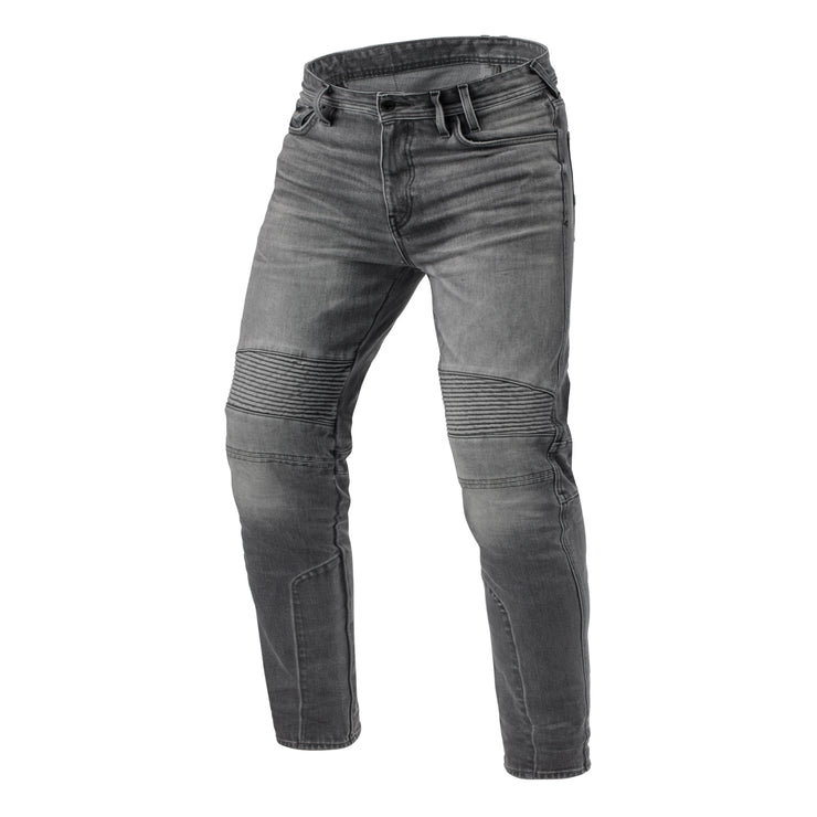 REV'IT! MOTO 2 TAPERED FIT (TF) JEANS - MEDIUM GREY USED