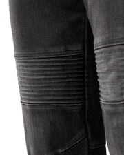 REV'IT! MOTO 2 LADIES JEANS SLIM FIT - DARK BLACK STONE