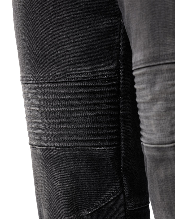 REV'IT! MOTO 2 LADIES JEANS SLIM FIT - DARK BLACK STONE