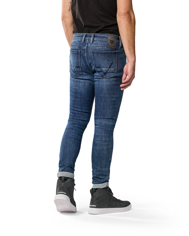 REV'IT! PISTON 3 SK (SKINNY FIT) - LIGHT BLUE VINTAGE