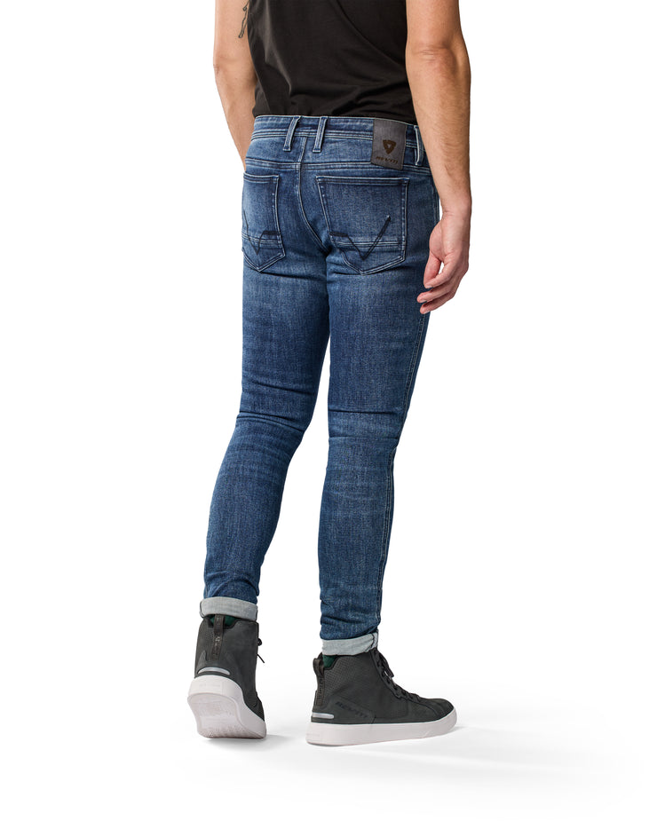 REV'IT! PISTON 3 SK (SKINNY FIT) - LIGHT BLUE VINTAGE