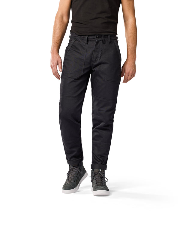 REV'IT!  DAVIS 2 WORKER RF PANTS (REGULAR FIT) PANTS - BLACK