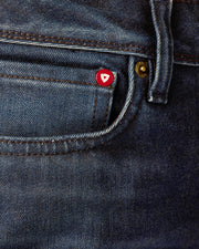 REV'IT! HARPER TF (TAPERED FIT) LADIES JEANS - DARK BLUE USED