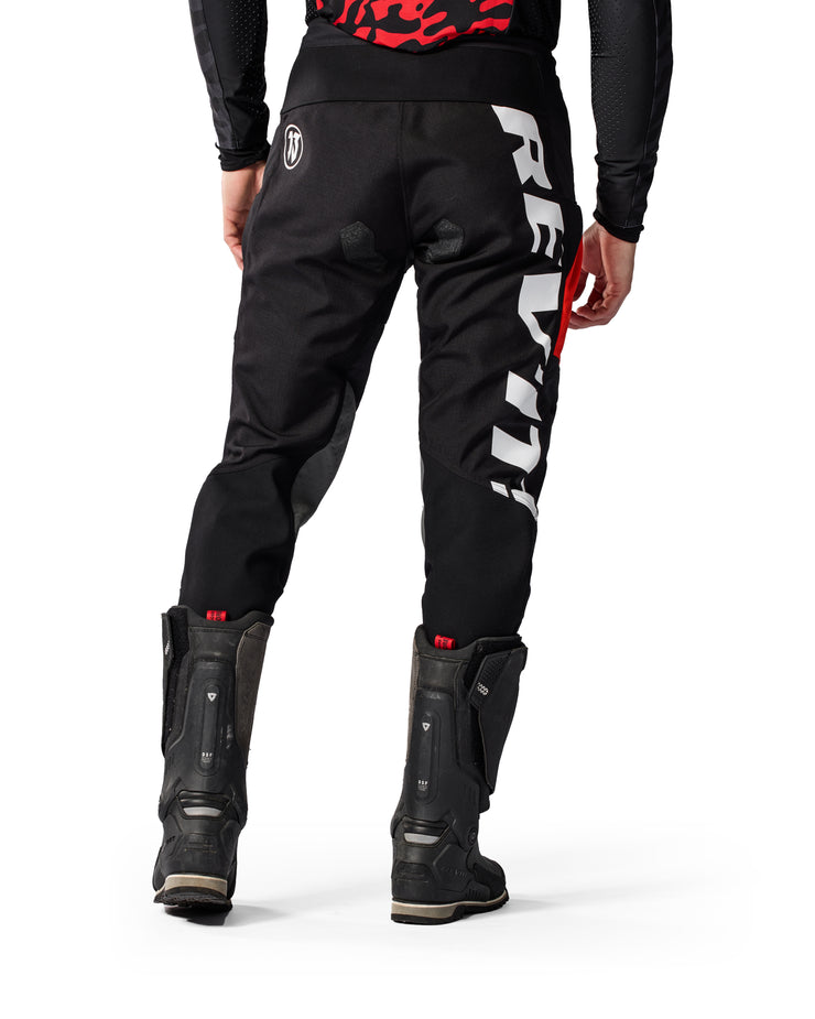 REV'IT! LEJANO PANTS - BLACK-RED