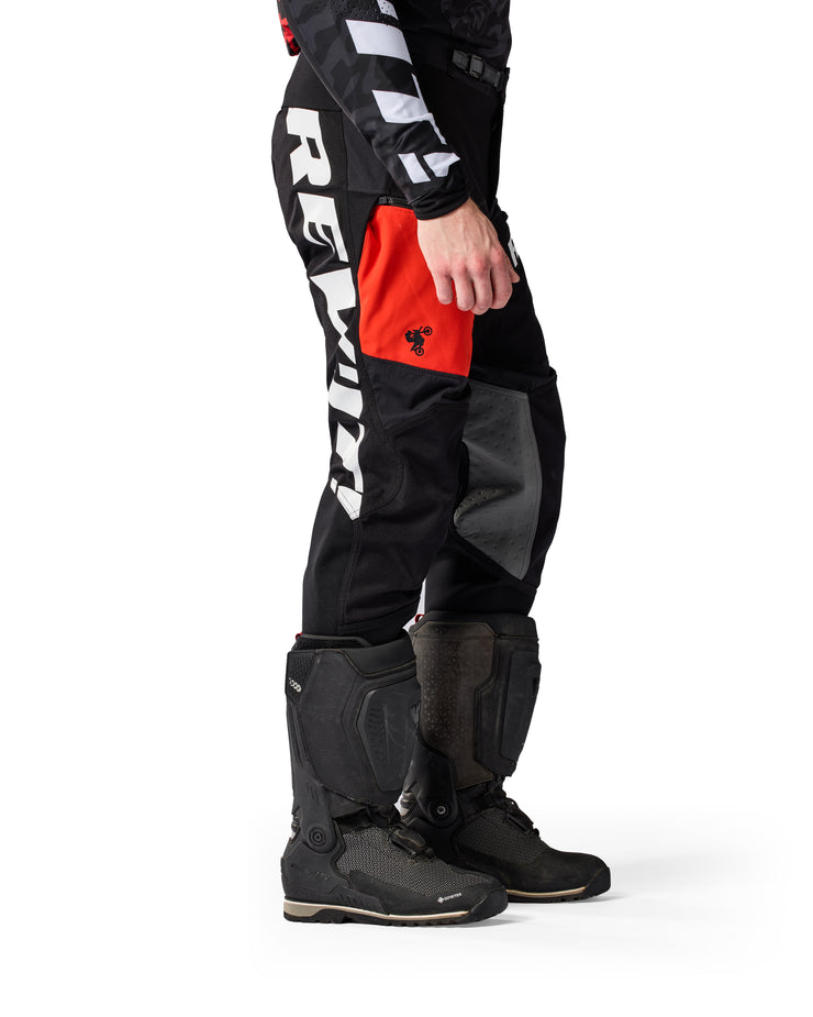 REV'IT! LEJANO PANTS - BLACK-RED