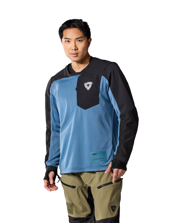 REV'IT! SIERRA 2 JERSEY - BLUE-BLACK