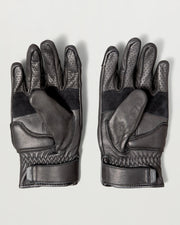BELSTAFF HAMPSTEAD MOTORCYCLE GLOVES - BLACK / BLACK